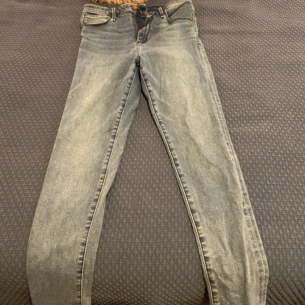 Abercrombie High Rise Skinny Jeans
